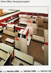 Brochure, Herman Miller, Action Office, The Physical System