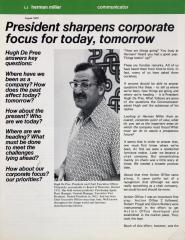 Newsletter, Herman Miller, Communicator