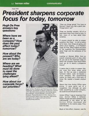 Newsletter, Herman Miller, Communicator