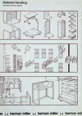 Booklet, Herman Miller, Material Handling, The Action Factory System