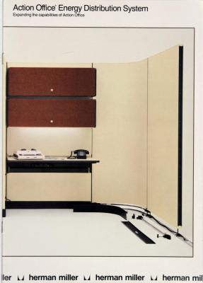 Brochure, Herman Miller, Action Office Energy Distribution System