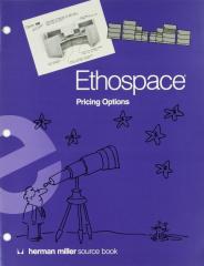 Source Book, Herman Miller Ethospace, Pricing Options