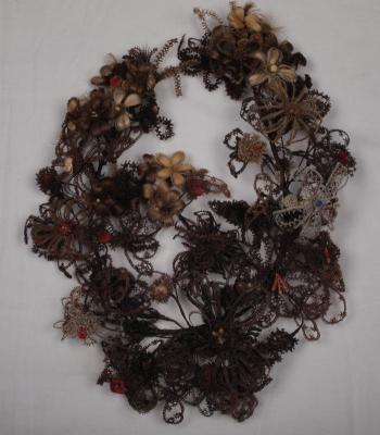 Picture, Hair Wreath