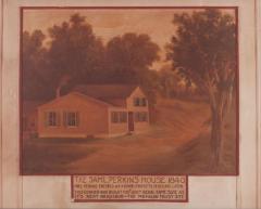 Photograph, Samuel Perkins House Mural