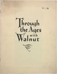 Booklet, Through the Ages with Walnut