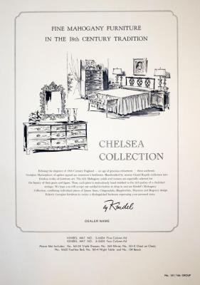 Ad Layout, Kindel Furniture, Chelsea Collection Bedroom Group