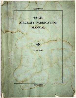 Book, Wood Aircraft Fabrication Manual