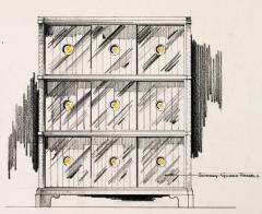 Drawing, Murray Furniture Co., Walnut or Mahogany Bookcase;Drawing, Murray Furniture Co., Walnut or Mahogany Bookcase;Drawing, Murray Furniture Co., Walnut or Mahogany Bookcase;Drawing, Murray Furniture Co., Walnut or Mahogany Bookcase ;Drawing, Murray Furniture Co., Walnut or Mahogany Bookcase