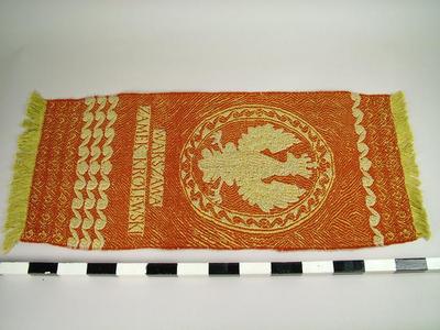 Wall Hanging, Commemorating Royal Castle In Warsaw