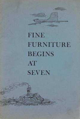 Booklet, Carl Forslund, Inc., Fine Furniture Begins At Seven