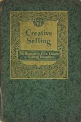 Booklet, The Berkey And Gay Course in Selling Furniture, Unit VI