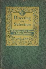 Booklet, The Berkey And Gay Course in Selling Furniture, Unit II