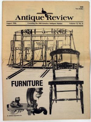 Newspaper, Antique Review, Volume 12 No. 8