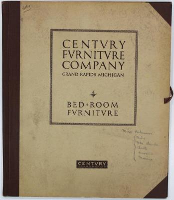 Portfolio Cover, Century Furniture Company, Bed Room Furniture