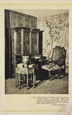 Pamphlet, Century Furniture Company