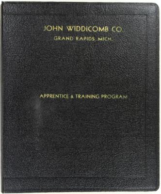 Manual, John Widdicomb Company, Apprentice and Training Program, First Edition
