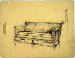 Drawing, Couch