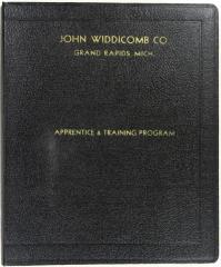 Manual, John Widdicomb Company, Apprentice and Training Program, First Edition