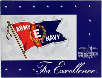 Booklet, Army-Navy "E" Award for Excellence 