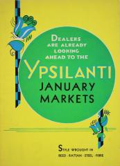 Foldout, Ypsilanti Reed Furniture Company, January Markets