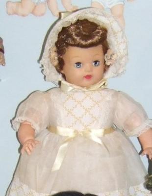 Doll, Baby In Bonnet