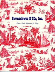 Booklet, Brunschwig &amp; Fils Inc., Historic Textiles Reproduced for Today