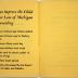Booklet, Sweat of their Brow by the Michigan Legislative Council