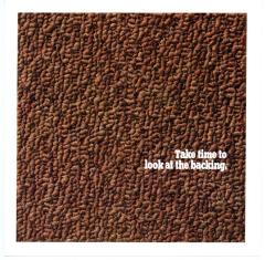 Pamphlet, Voracel, Brand Urethane Unitary Carpet Backing