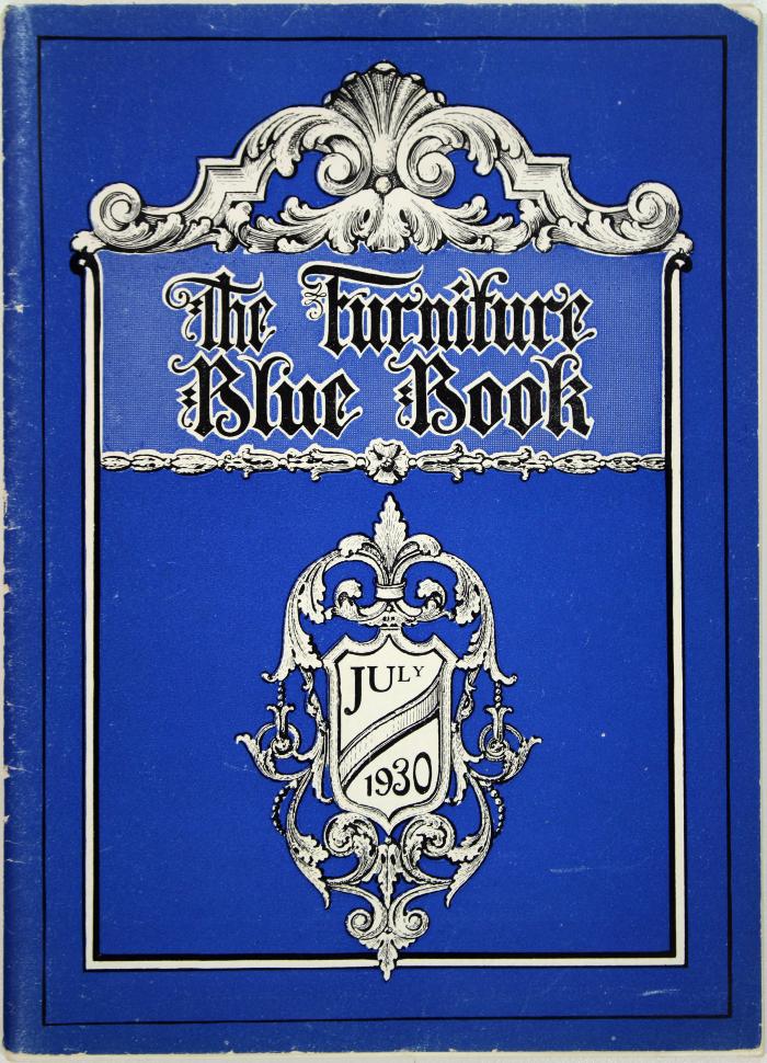 Periodical, The Furniture Blue Book, Volume 13 No. 1