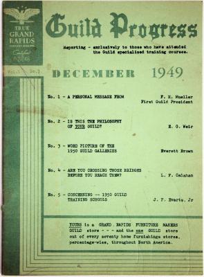 Trade Periodical, Guild Progress, Volume 1 No. 3