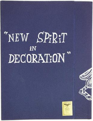 Booklet, AID Conference Program, New Spirit in Decoration