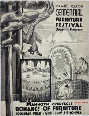 Souvenir Program, "Romance of Furniture" at the Grand Rapids Centennial Furniture Festival