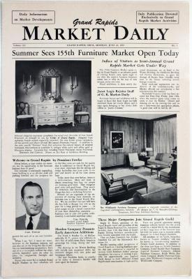 Periodical, Grand Rapids Market Daily, Volume 119 No. 1