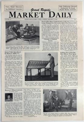 Periodical, Grand Rapids Market Daily, Volume 110 No. 7
