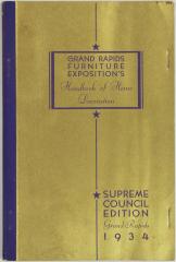 Booklet, Handbook of Home Decoration, Supreme Council Edition