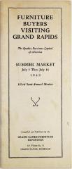 Booklet, Furniture Buyers Visiting Grand Rapids, 143rd Semi-Annual Market