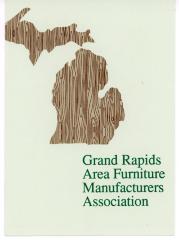 Brochure, Grand Rapids Area Furniture Manufacturers Association