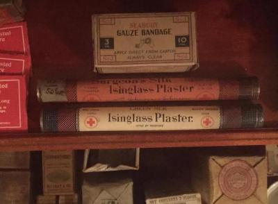 Pharmaceutical, 'Isinglass Plaster, Flesh Silk'