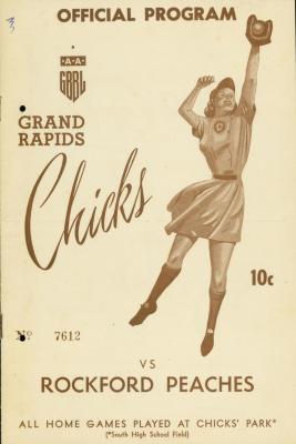 Program, AAGBBL Grand Rapids Chicks