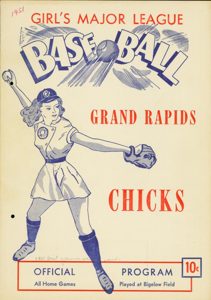 Program, AAGBBL Grand Rapids Chicks