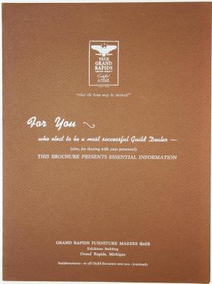 Grand Rapids Public Museum Collections Organization Brochure Essential Information From Grand Rapids Furniture Makers Guild