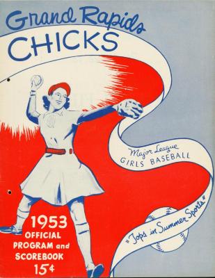 Program, AAGBBL Grand Rapids Chicks 