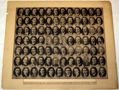 Photograph, Representatives of Grand Rapids Furniture Manufacturers, 1909