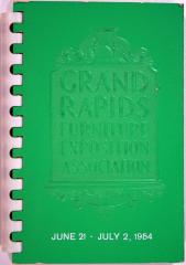 Booklet, Furniture Buyer's Order Book and Classified Directory of Furniture Exhibits, June-July 1954