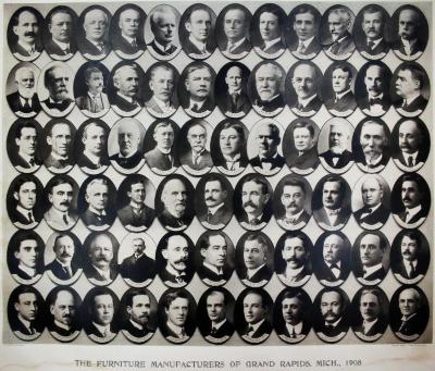 Photograph, The Furniture Manufacturers of Grand Rapids, Mich., 1908