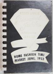 Booklet, Furniture Buyer's Order Book and Classified Directory of Furniture Exhibits, Diamond Jubilee