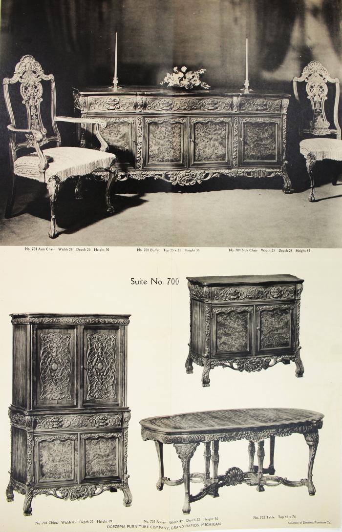 Grand Rapids Chair Company Antique Furniture