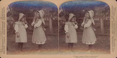 Stereoview, I Don't Want to Play in Your Yard