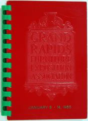 Booklet, Furniture Buyer's Order Book and Classified Directory of Furniture Exhibits, January 1955