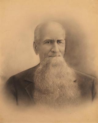 Charcoal Portrait, William Schuman, Foremost Insurance  Co. /Kilmer Centennial Farm Archival Collection #210
